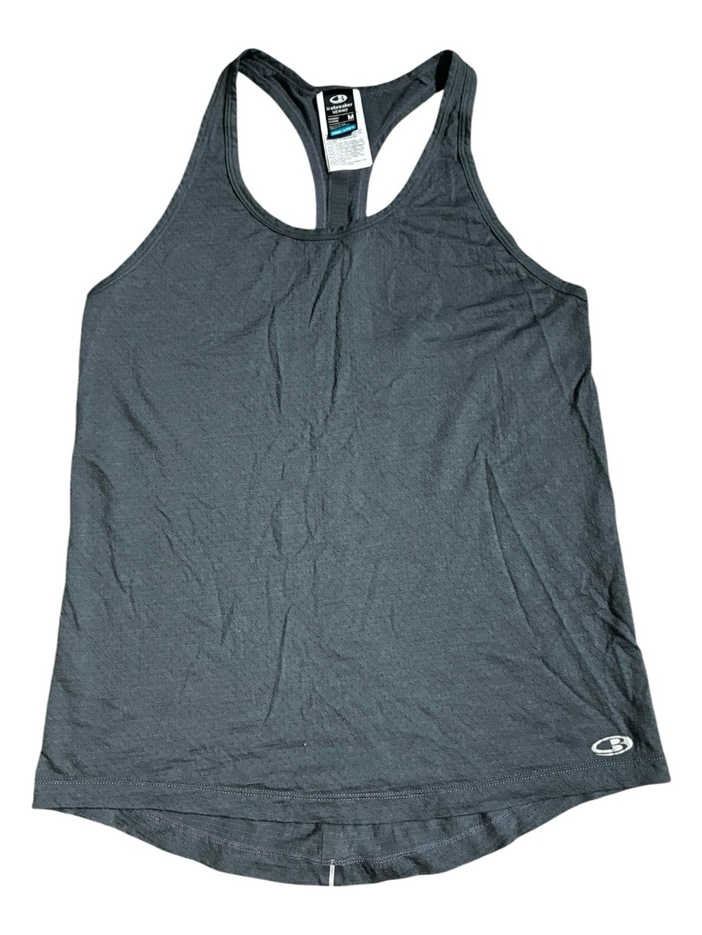 Icebreaker Merino Cool Lite Tank Top Gray